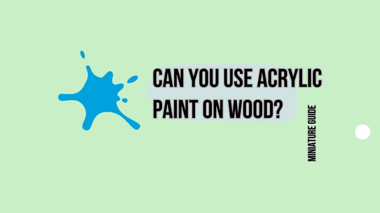 Can You Use Acrylic Paint on Wood? Answered